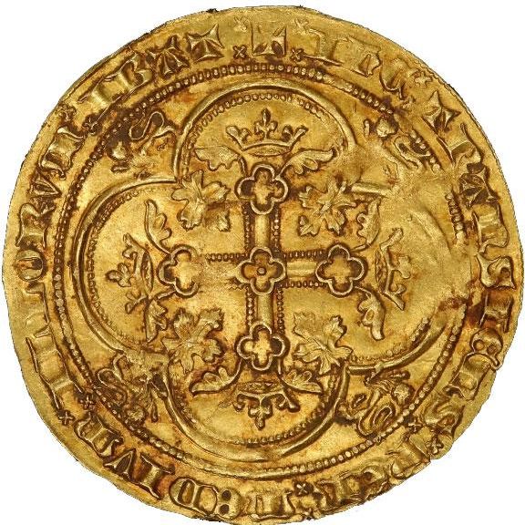 1343 Edward III Florin Gold Coin
