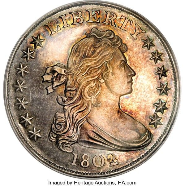 1802 Novodel Silver Dollar
