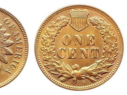 1908 S back of indian penny