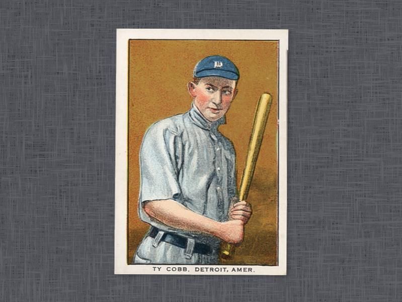 1911 General Baking Ty Cobb card