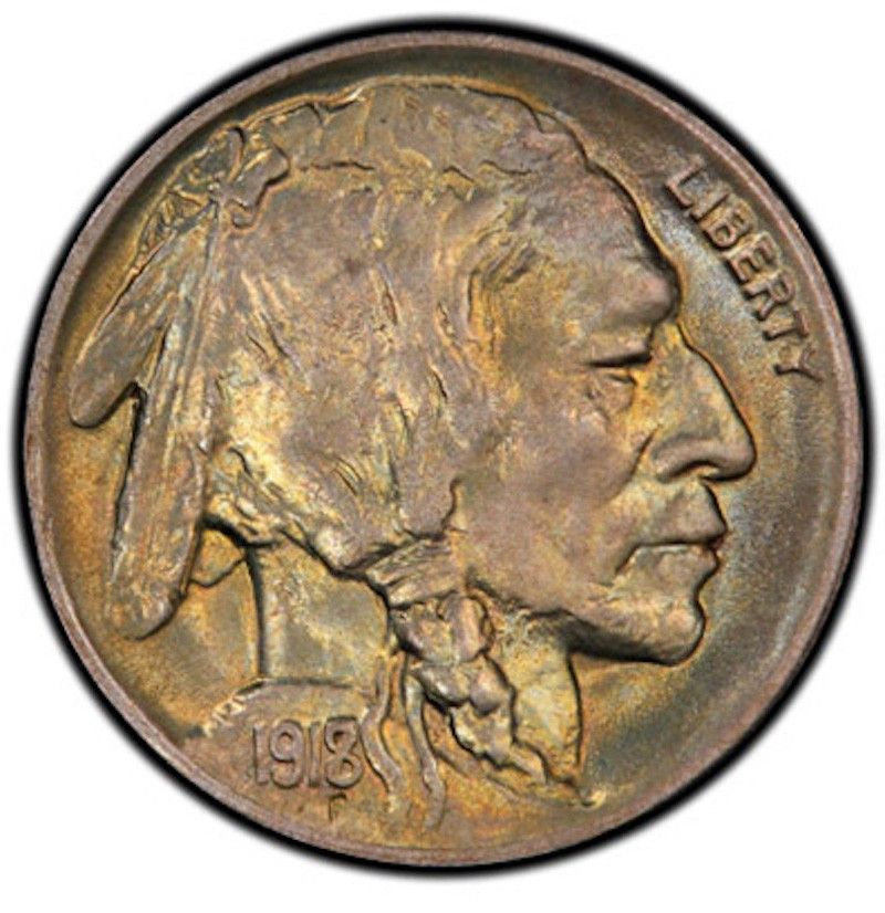 1918/7-D Buffalo Nickel