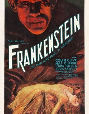 1931 Frankenstein movie poster