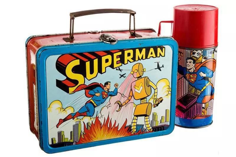 1954 Superman lunch box