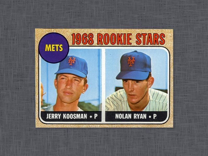 1968 Topps Nolan Ryan card