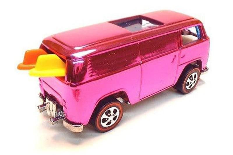 1969 Pink, Rear-Loading VW Beach Bomb