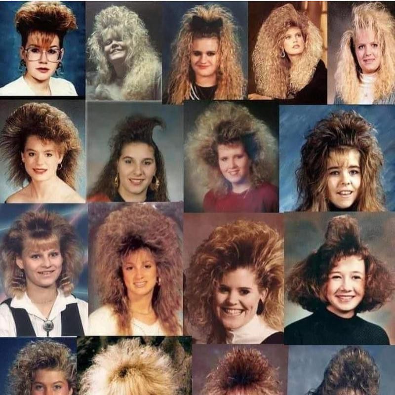 1980s hair styles