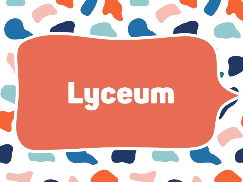 1992: Lyceum