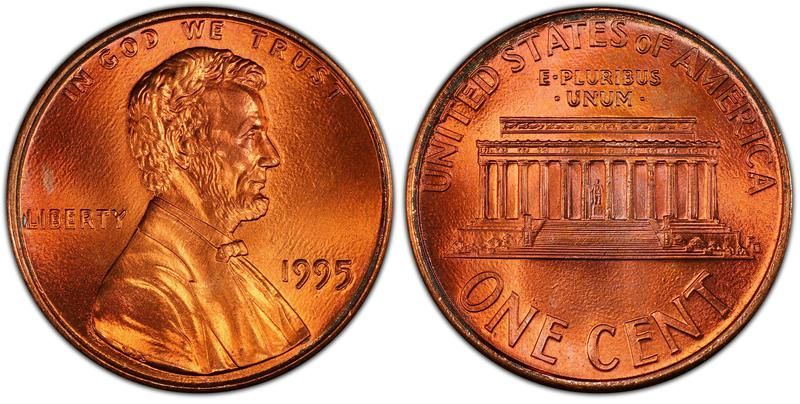 1995 U.S. Doubled Die Obverse Penny