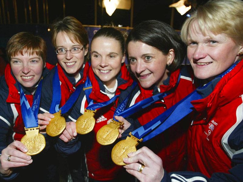 2002 British Women's Curling Team