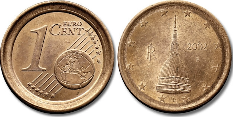 2002 Italian 2 Cent