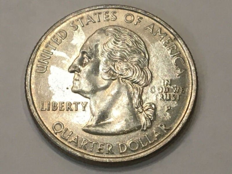 2005 U.S. Filled Die Kansas State Quarter