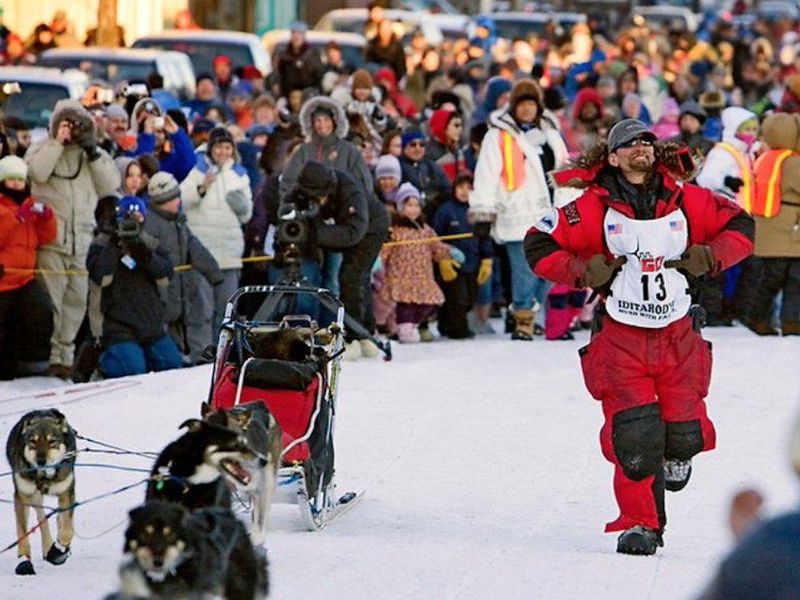 2007 Iditarod winner Lance Mackey
