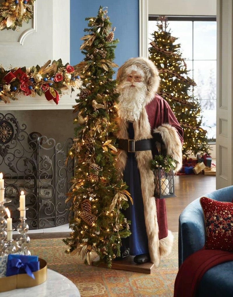 57-inch Life-Size Santa Claus