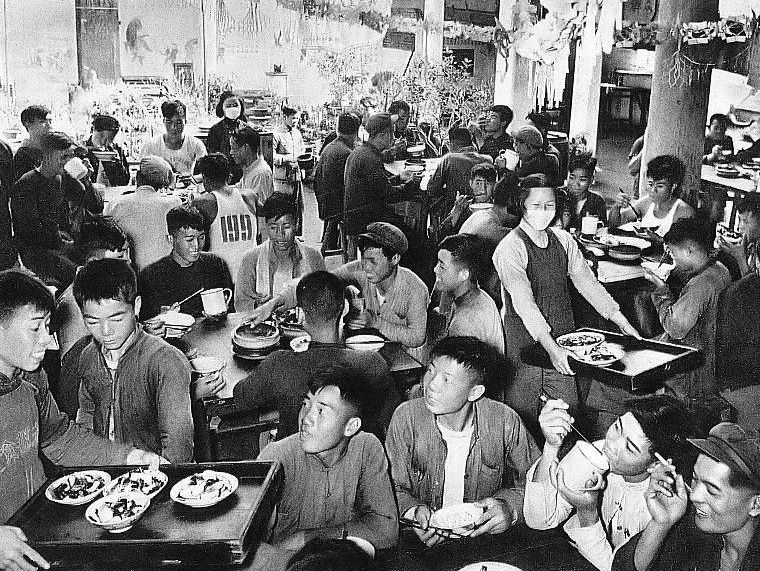 A Chinese Communal Canteen in the mid-20th century