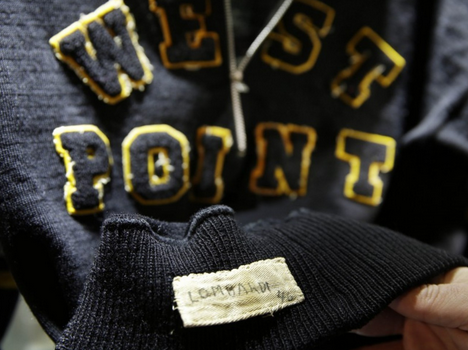 A sweater worn by Vince Lombardi