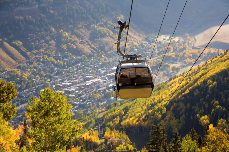 A view from a Telluride Gondola