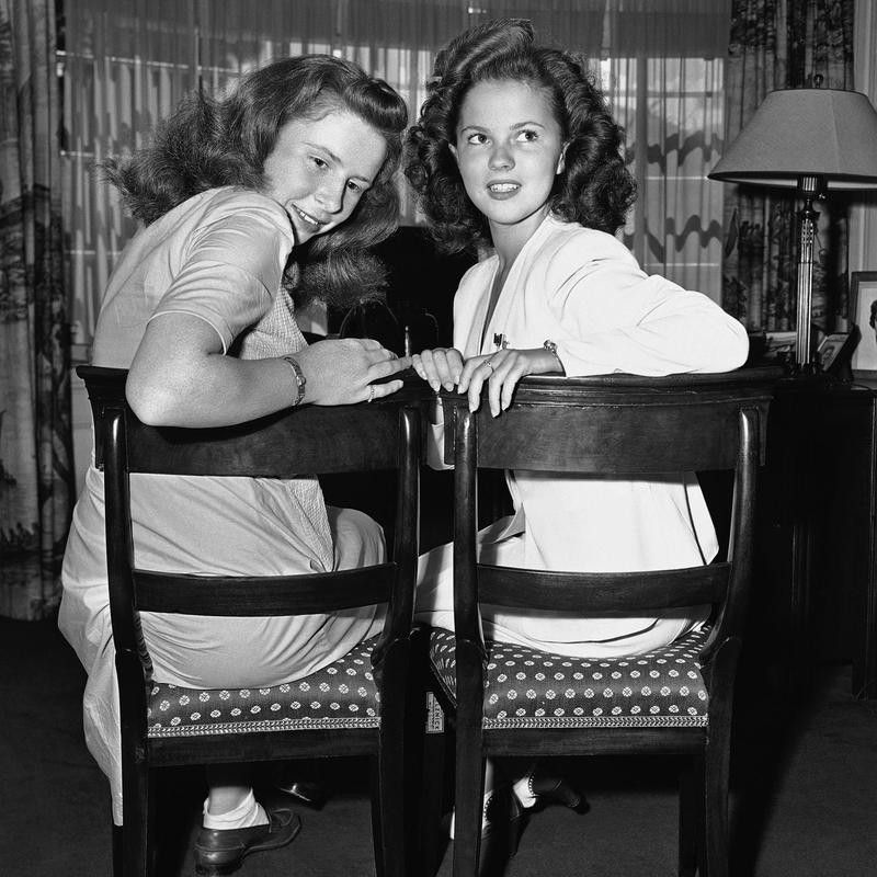 Abbey Landon Wilder and Shirley Temple