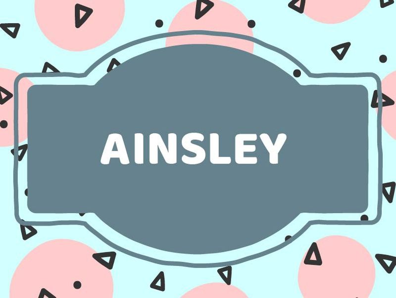Ainsley baby name