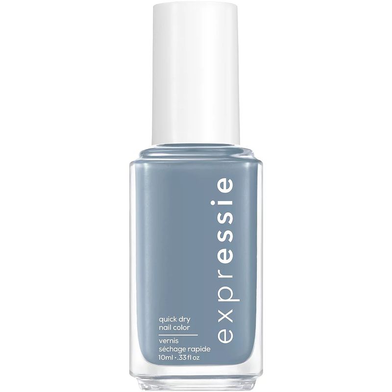 Air Dry slate blue nail polish