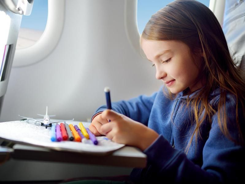 airplane coloring