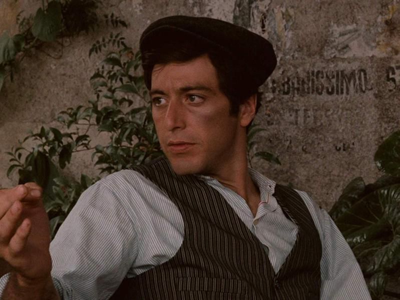 Al Pacino in "The Godfather." (1972)