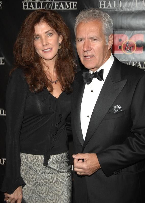 Alex Trebek and his wife, Jean, in 2007