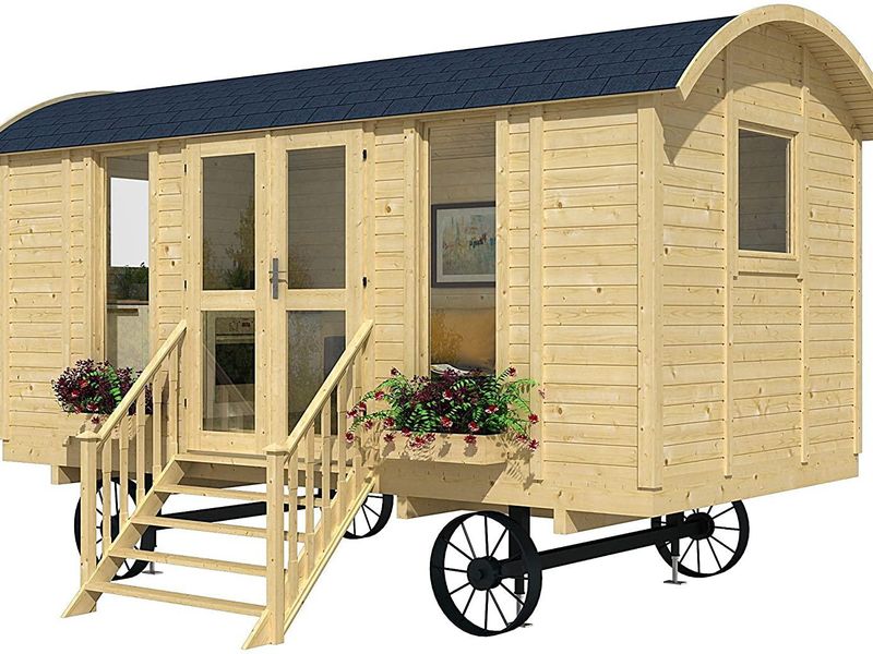 Allwood Mayflower’s tiny house on wheels