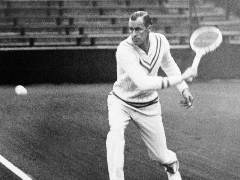 American tennis player Bill Tilden