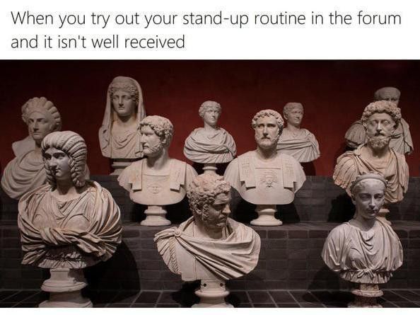 Ancient busts meme