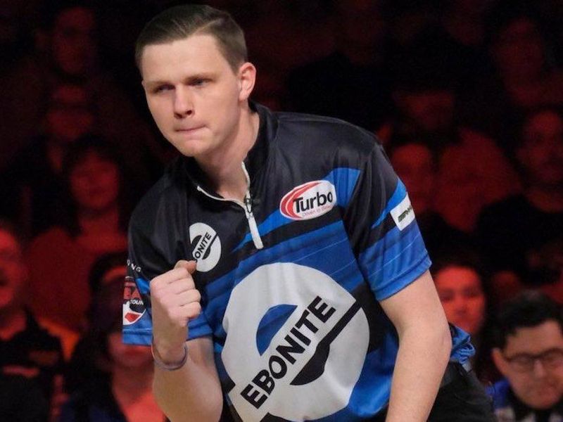Andrew Anderson bowling on the PBA Tour