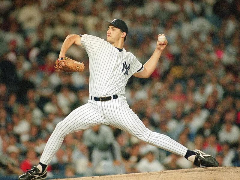 Andy Pettitte in action