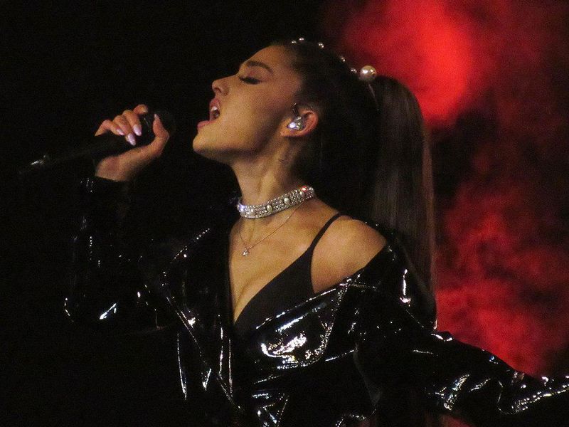 Ariana Grande on tour in 2017