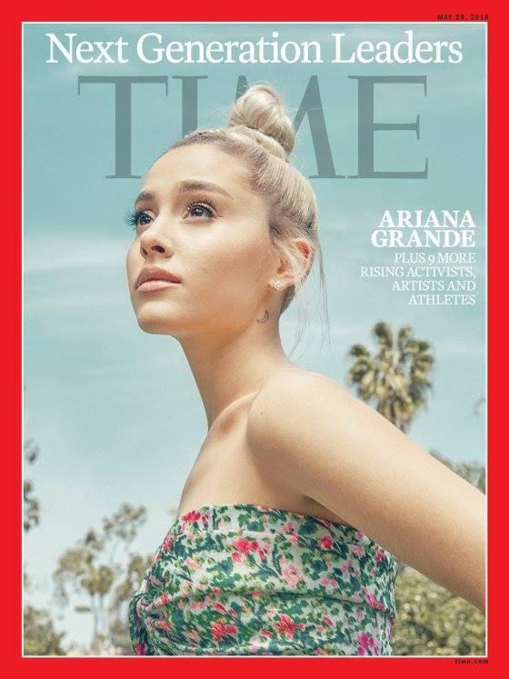 Ariana Granded on Time magazine cover