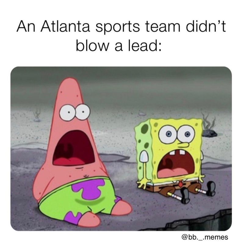 Atlanta sports meme