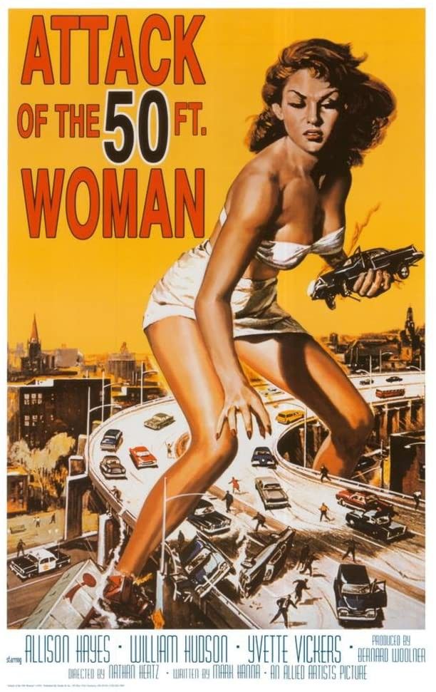 Attack of the 50 Foot Woman movie poster