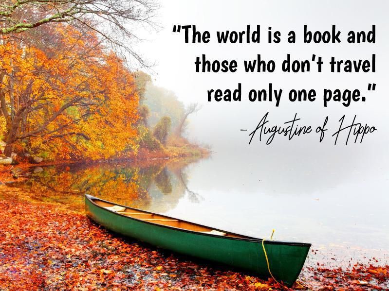 Augustine of Hippo travel quote