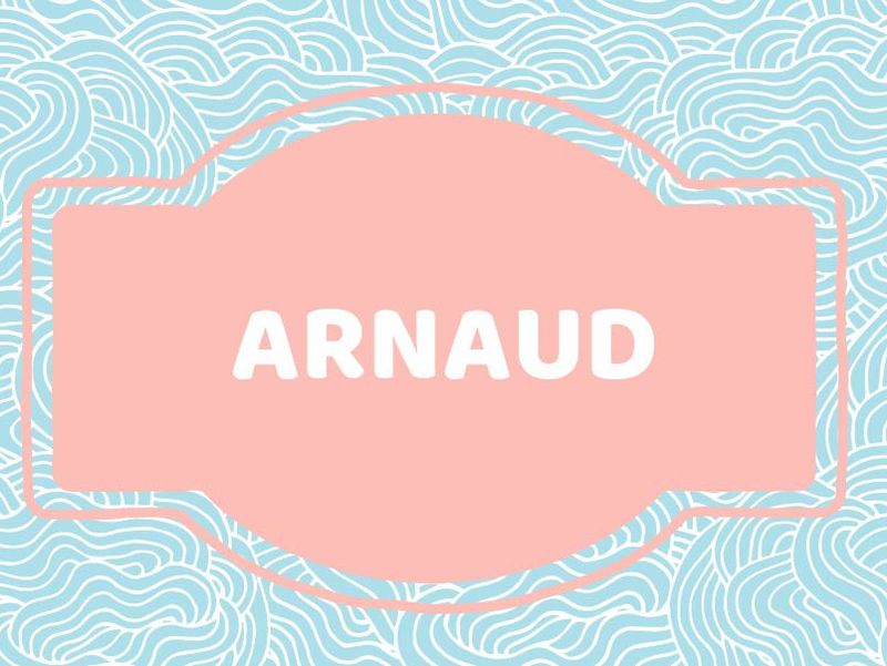 Baby name for boys: Arnaud