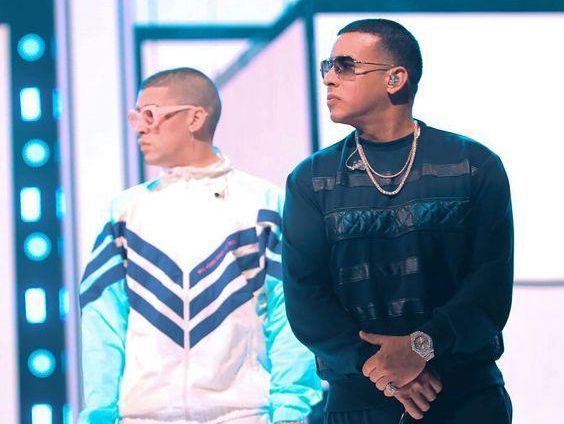 Bad Bunny and Daddy Yankee collaborating