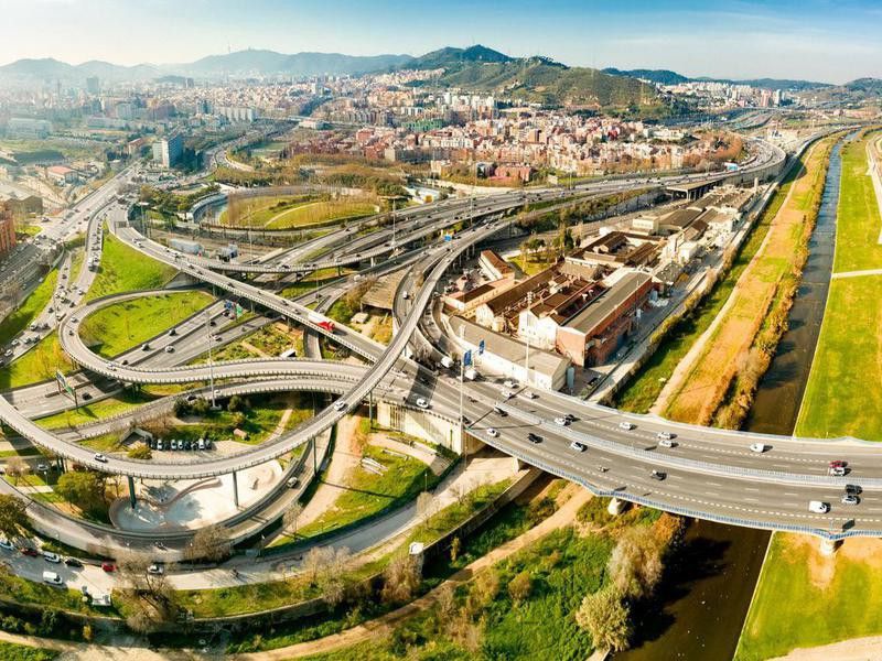 Barcelona highway