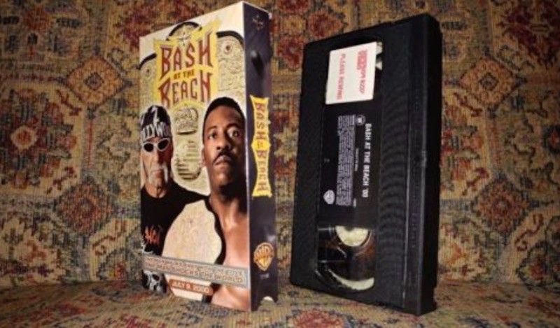 Bash at the Beach VHS tape