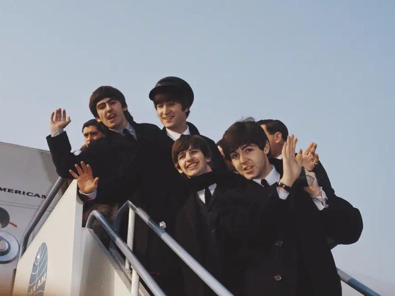 Beatles arrival in US