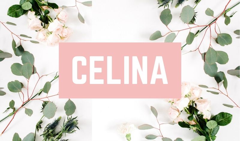 Beautiful Baby Girl C Names: Celina
