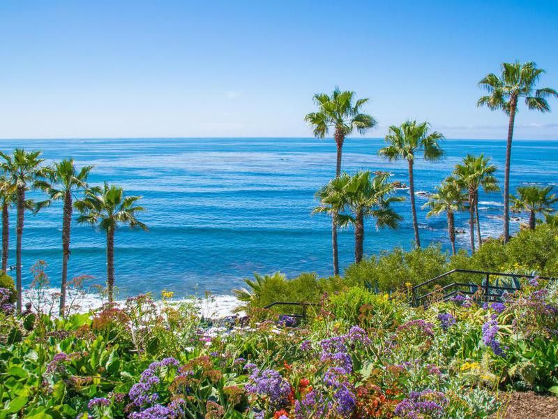 Beautiful Heisler Park, Laguna Beach, California
