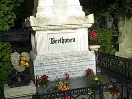 Beethoven's headstone
