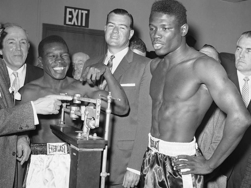 Benny Paret and Emile Griffith
