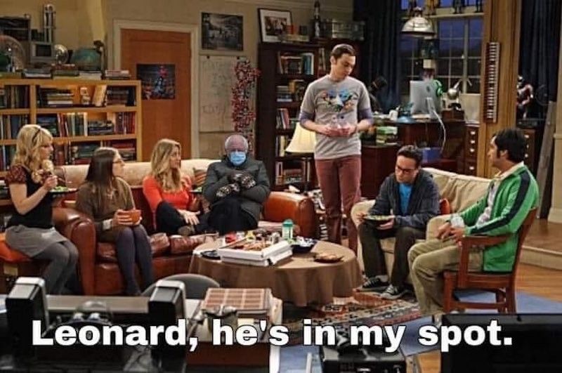 Bernie on "The Big Bang Theory"