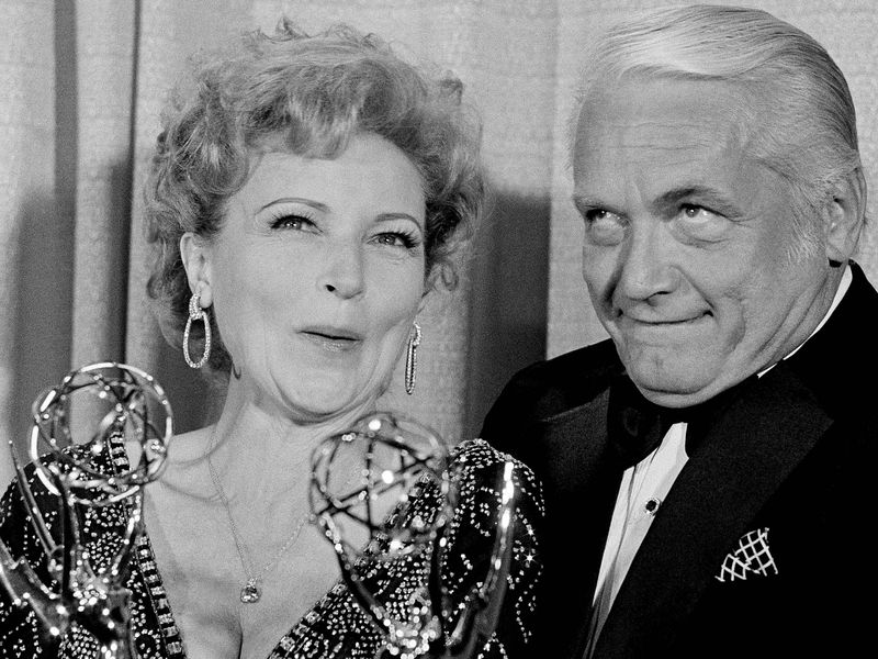Betty White with Ted Knight