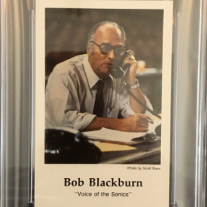 Bob Blackburn on card
