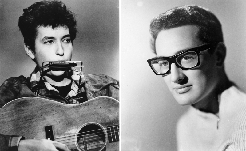bob dylan and buddy holly
