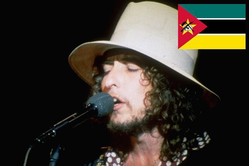 Bob Dylan singing